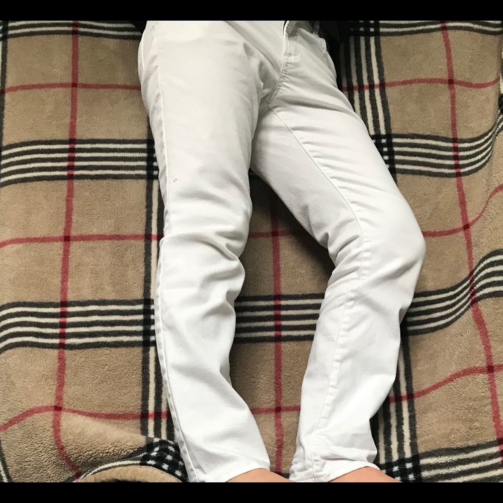 Gap white jeans boys